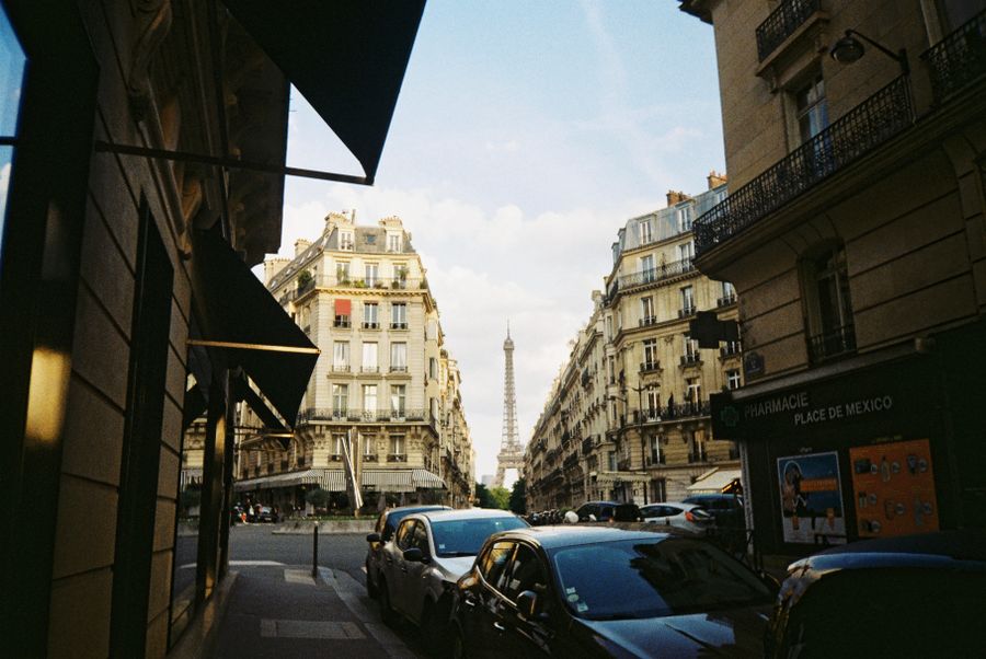 traffic on a street in paris — Find My Plan links every answer onward — usually the plan it recommends.