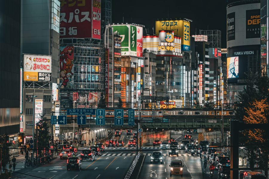 vibrant nightlife in shinjuku tokyo — The welcome home: eSIM deleted in one tap, no contract to cancel.