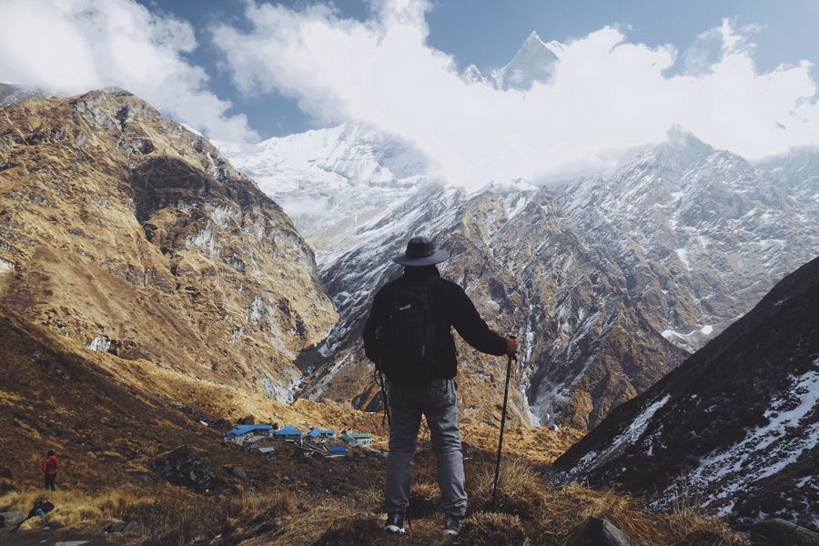 a man standing on a mountain — The spec grid shows exactly what Data Usage Estimator accepts and what it returns.