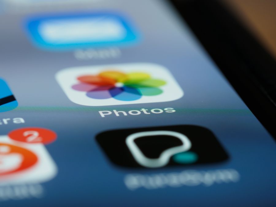 close up shot of smartphone screen